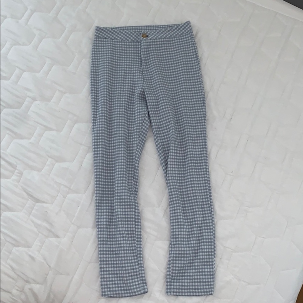 Checkered Pants